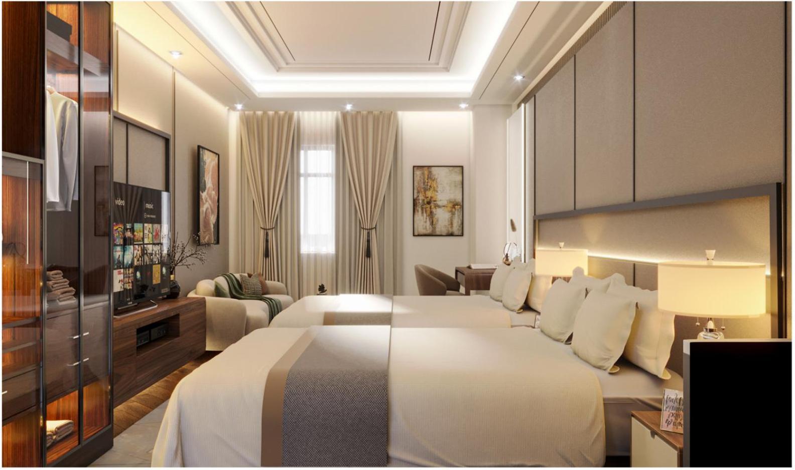 Halong Lavender Hotel Ha Long Bagian luar foto